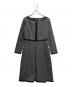 TOCCA（トッカ）の古着「NUMBER ドレス」｜グレー