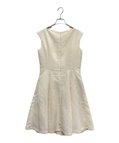 TOCCA（トッカ）TOCCA (トッカ) ノースリーブリボンワンピース アイボリー サイズ:6の古着・服飾アイテム