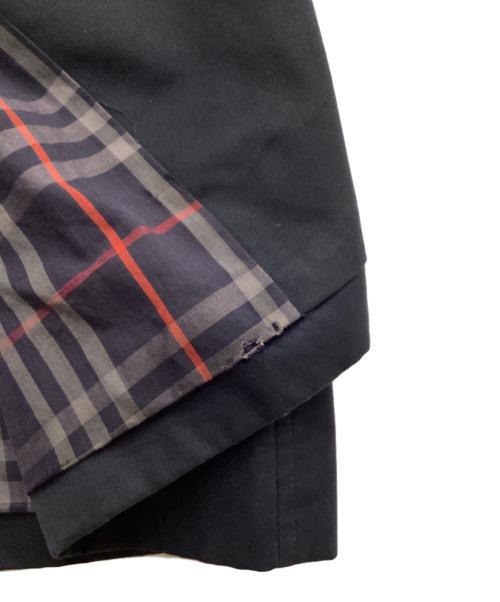 Burberry's（バーバリーズ）Burberry's (バーバリーズ) ステンカラーコート ブラック サイズ:表記なしの古着・服飾アイテム