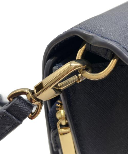 TORY BURCH（トリーバーチ）TORY BURCH (トリーバーチ) ショルダーバッグ ネイビーの古着・服飾アイテム