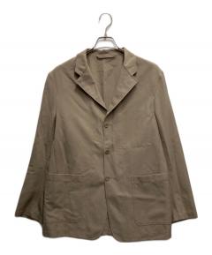 comoli コモリ　シルク　ユーティリティシャツ　ベージュ　美品 中古・古着通販】COMOLI (コモリ) シルクユーティリティシャツ