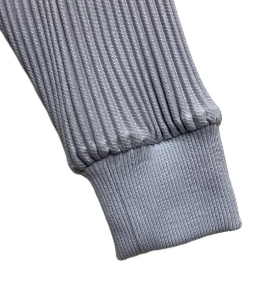 HOMME PLISSE ISSEY MIYAKE（オム プリッセ イッセイ ミヤケ）HOMME PLISSE ISSEY MIYAKE (オム プリッセ イッセイ ミヤケ) プリーツブルゾン ブルー サイズ:2の古着・服飾アイテム