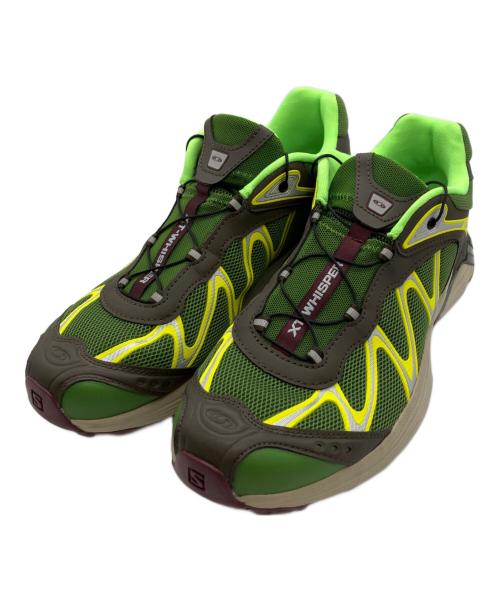 SALOMON（サロモン）SALOMON (サロモン) XT-WHISPER(エックスティーウィスパー) イエロー×グリーン サイズ:US M9の古着・服飾アイテム