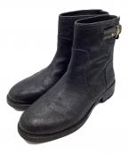 TORY BURCHトリーバーチ）の古着「レザーブーツ」｜ブラック