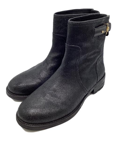 TORY BURCH（トリーバーチ）TORY BURCH (トリーバーチ) レザーブーツ ブラック サイズ:8Ｍの古着・服飾アイテム