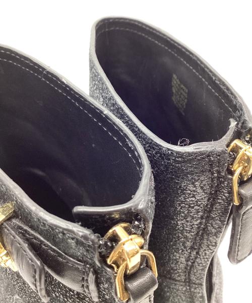 TORY BURCH（トリーバーチ）TORY BURCH (トリーバーチ) レザーブーツ ブラック サイズ:8Ｍの古着・服飾アイテム