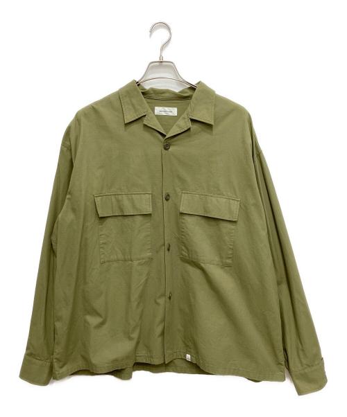 MAGIC STICK（マジックスティック）MAGIC STICK (マジックスティック) コラボリップストップシャツ グリーン サイズ:Lの古着・服飾アイテム