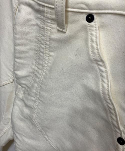 Richardson（リチャードソン）Richardson (リチャードソン) ニーパッチワークパンツ ホワイト サイズ:XSの古着・服飾アイテム