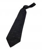 GUCCIグッチ）の古着「CGロゴシルクネクタイ」｜ブラック