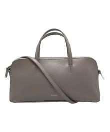 YAHKI（ヤーキ）の古着「横長クロスボディバッグ」｜グレージュ