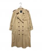 N.O.R.Cノーク）の古着「ロングオーバーサイズトレンチコート」｜ベージュ