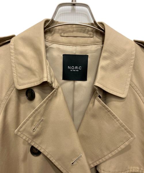 N.O.R.C（ノーク）N.O.R.C (ノーク) ロングオーバーサイズトレンチコート ベージュ サイズ:1の古着・服飾アイテム