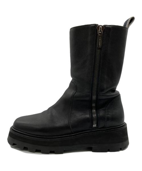 JIMMY CHOO（ジミーチュウ）JIMMY CHOO (ジミーチュウ) BAYU FLATブーツ ブラック サイズ:38の古着・服飾アイテム