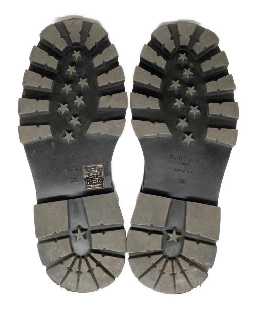 JIMMY CHOO（ジミーチュウ）JIMMY CHOO (ジミーチュウ) BAYU FLATブーツ ブラック サイズ:38の古着・服飾アイテム