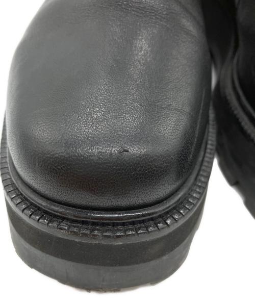 JIMMY CHOO（ジミーチュウ）JIMMY CHOO (ジミーチュウ) BAYU FLATブーツ ブラック サイズ:38の古着・服飾アイテム