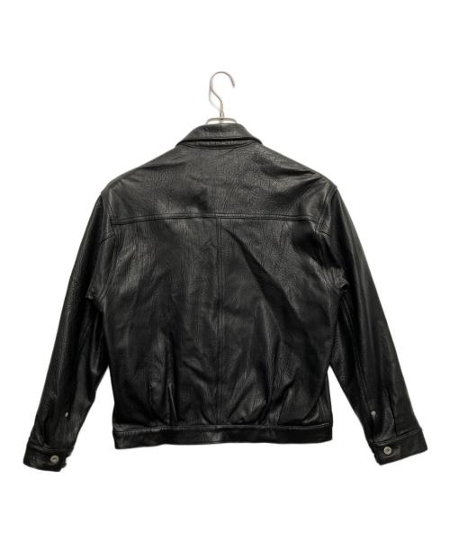 JOURNAL STANDARD（ジャーナルスタンダード）JOURNAL STANDARD (ジャーナルスタンダード) NZラムレザー トラッカーレザージャケット ブラック サイズ:M 未使用品の古着・服飾アイテム