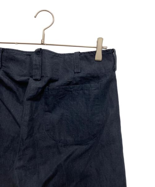 LOLO（ロロ）LOLO (ロロ) 綿麻セーラーパンツ ネイビー サイズ:Lの古着・服飾アイテム