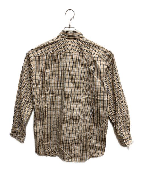 BURBERRY LONDON（バーバリーロンドン）BURBERRY LONDON (バーバリーロンドン) ノヴァチェックシャツ ブラウン サイズ:XL 未使用品の古着・服飾アイテム