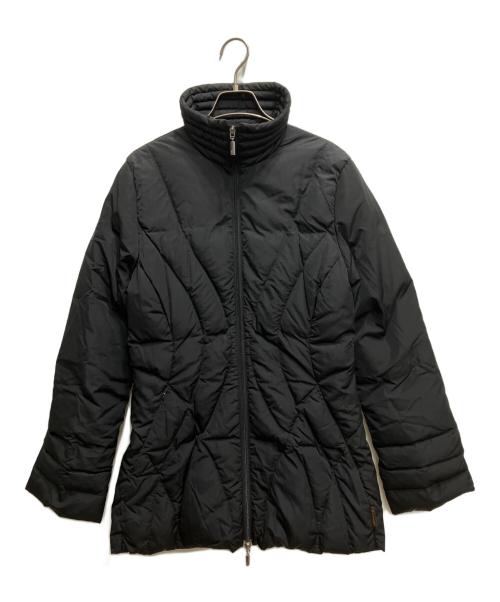 MONCLER（モンクレール）MONCLER (モンクレール) tissu material stoff tessutoジャケット ブラックの古着・服飾アイテム