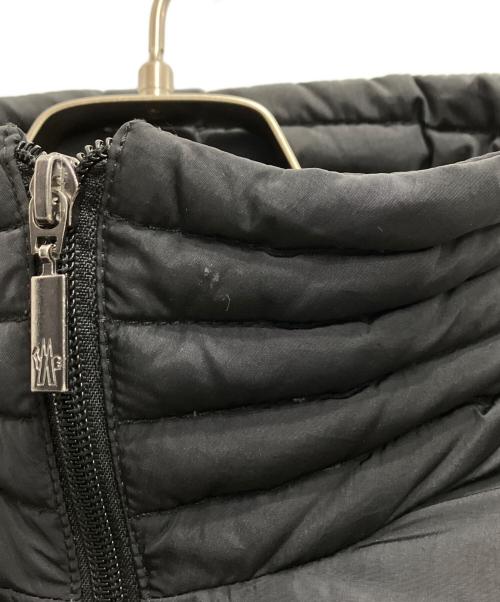 MONCLER（モンクレール）MONCLER (モンクレール) tissu material stoff tessutoジャケット ブラックの古着・服飾アイテム