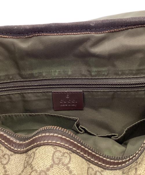 GUCCI（グッチ）GUCCI (グッチ) インターロッキングG 2WAYショルダーバッグ ベージュの古着・服飾アイテム