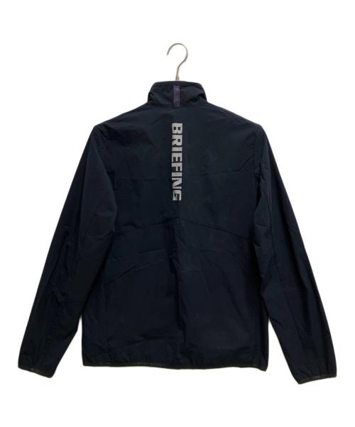 BRIEFING（ブリーフィング）BRIEFING (ブリーフィング) ロゴダブルジップブルゾン ネイビー サイズ:Mの古着・服飾アイテム