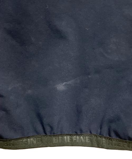 BRIEFING（ブリーフィング）BRIEFING (ブリーフィング) ロゴダブルジップブルゾン ネイビー サイズ:Mの古着・服飾アイテム