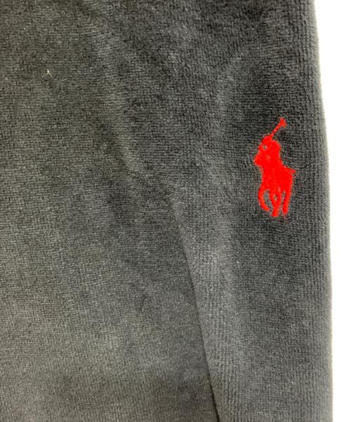 POLO RALPH LAUREN（ポロ・ラルフローレン）POLO RALPH LAUREN (ポロ・ラルフローレン) ポニー刺繍イージーパンツ ブラック サイズ:Lの古着・服飾アイテム