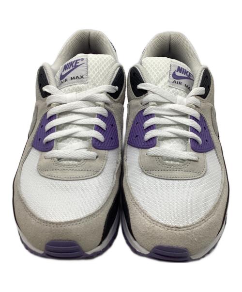 NIKE（ナイキ）NIKE (ナイキ) Air Max 90(エアマックス) ホワイト×パープル サイズ:US12の古着・服飾アイテム