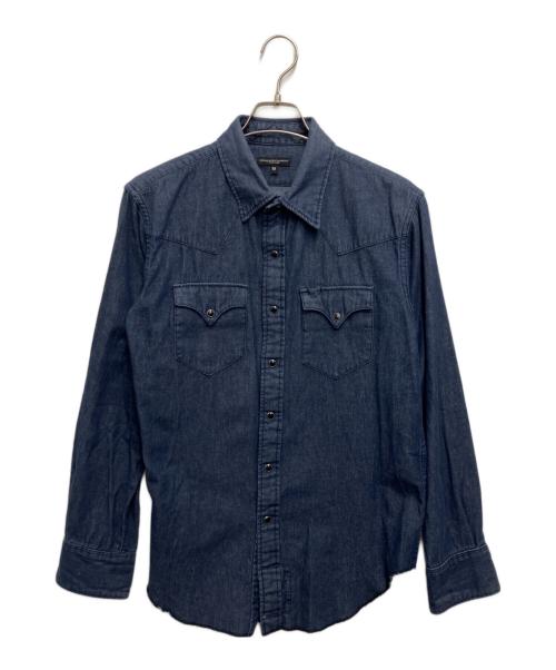 Engineered Garments（エンジニアドガーメンツ）Engineered Garments (エンジニアドガーメンツ) ウエスタンシャツ ブルー サイズ:Mの古着・服飾アイテム