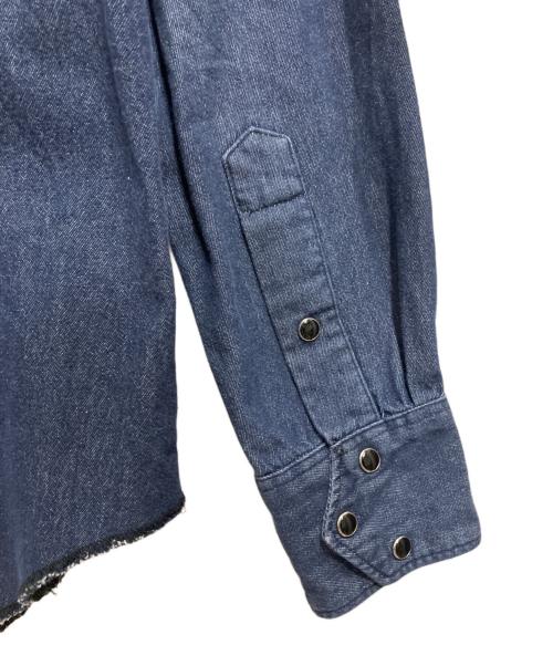 Engineered Garments（エンジニアドガーメンツ）Engineered Garments (エンジニアドガーメンツ) ウエスタンシャツ ブルー サイズ:Mの古着・服飾アイテム