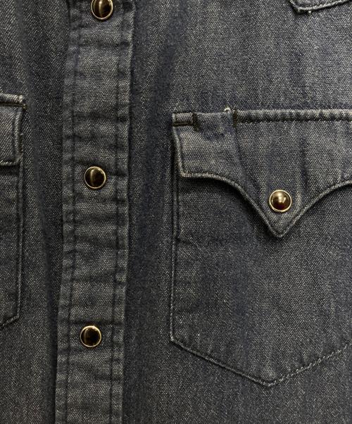 Engineered Garments（エンジニアドガーメンツ）Engineered Garments (エンジニアドガーメンツ) ウエスタンシャツ ブルー サイズ:Mの古着・服飾アイテム