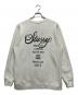 stussy (ステューシー) DOVER STREET MARKET (ドーバー ストリート マーケット) ロゴプリントスウェット ベージュ サイズ:M：8000円