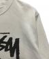 中古・古着 stussy (ステューシー) DOVER STREET MARKET (ドーバー ストリート マーケット) ロゴプリントスウェット ベージュ サイズ:M：8000円