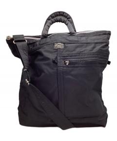 中古・古着通販】PORTER (ポーター) 2WAYショルダーバッグ ブラック