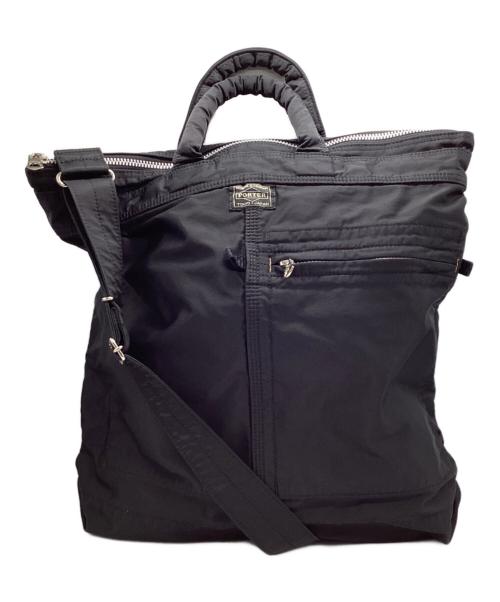 PORTER（ポーター）PORTER (ポーター) MILE 2WAY HELMETBAG/ヘルメットバッグ ブラックの古着・服飾アイテム