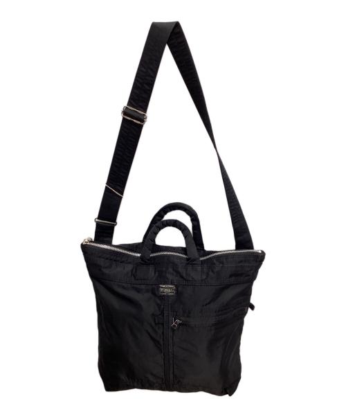 PORTER（ポーター）PORTER (ポーター) MILE 2WAY HELMETBAG/ヘルメットバッグ ブラックの古着・服飾アイテム
