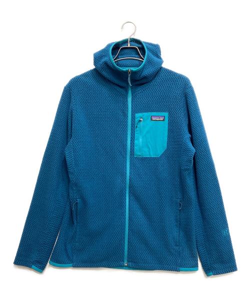 Patagonia（パタゴニア）Patagonia (パタゴニア) R1 AIR FULL-ZIP HOODY ブルー サイズ:Mの古着・服飾アイテム