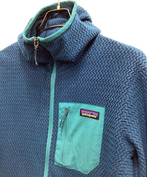 Patagonia（パタゴニア）Patagonia (パタゴニア) R1 AIR FULL-ZIP HOODY ブルー サイズ:Mの古着・服飾アイテム