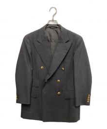 POLO RALPH LAUREN（ポロ・ラルフローレン）の古着「金ボタンダブルジャケット」｜グレー