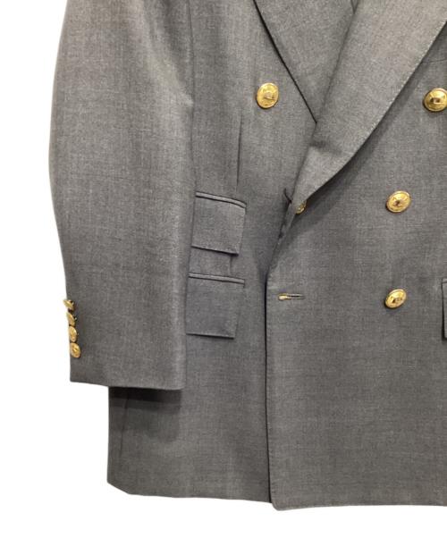 POLO RALPH LAUREN（ポロ・ラルフローレン）POLO RALPH LAUREN (ポロ・ラルフローレン) 金ボタンダブルジャケット グレー サイズ:94AB4の古着・服飾アイテム