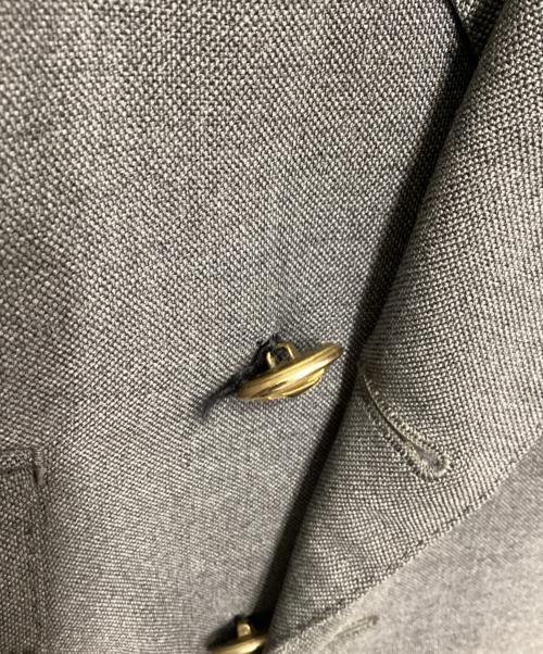 POLO RALPH LAUREN（ポロ・ラルフローレン）POLO RALPH LAUREN (ポロ・ラルフローレン) 金ボタンダブルジャケット グレー サイズ:94AB4の古着・服飾アイテム
