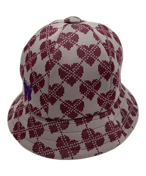 Needles（ニードルズ）Needles (ニードルズ) バミューダハット グレー×レッド サイズ:Mの古着・服飾アイテム