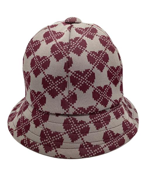 Needles（ニードルズ）Needles (ニードルズ) バミューダハット グレー×レッド サイズ:Mの古着・服飾アイテム