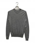 JOHN SMEDLEYジョンスメドレー）の古着「メリノウールニット」｜グレー