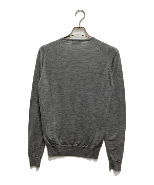 JOHN SMEDLEY（ジョンスメドレー）JOHN SMEDLEY (ジョンスメドレー) メリノウールニット グレー サイズ:Sの古着・服飾アイテム