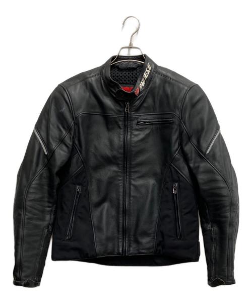 DAINESE（ダイネーゼ）DAINESE (ダイネーゼ) レザープロテクタージャケット ブラック サイズ:48の古着・服飾アイテム