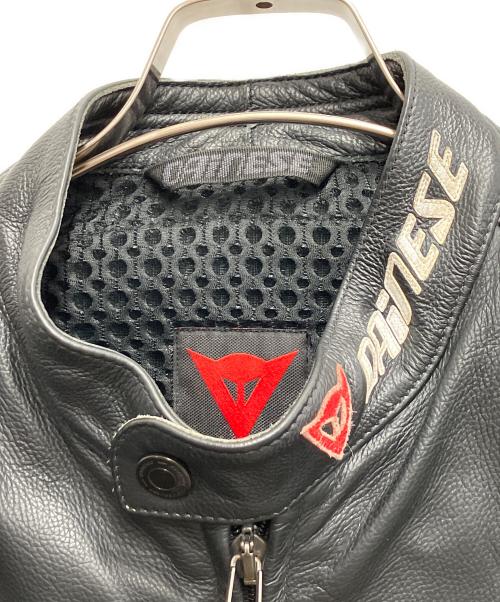 DAINESE（ダイネーゼ）DAINESE (ダイネーゼ) レザープロテクタージャケット ブラック サイズ:48の古着・服飾アイテム