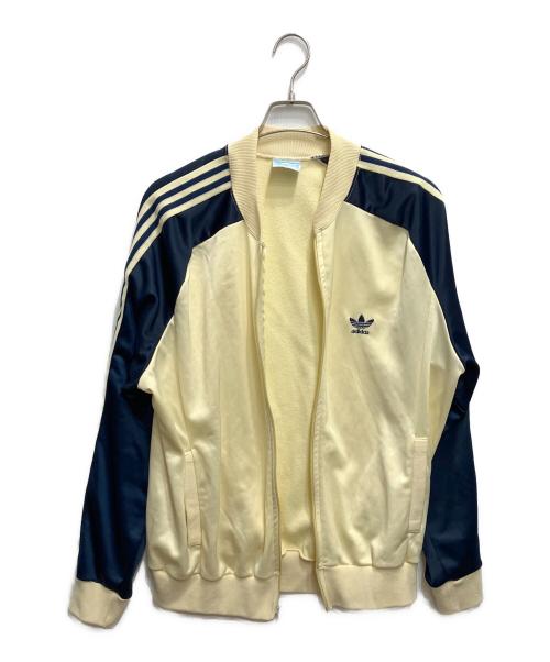 adidas（アディダス）adidas (アディダス) ATP ヴィンテージトラックジャケット ネイビー×クリーム サイズ:Lの古着・服飾アイテム
