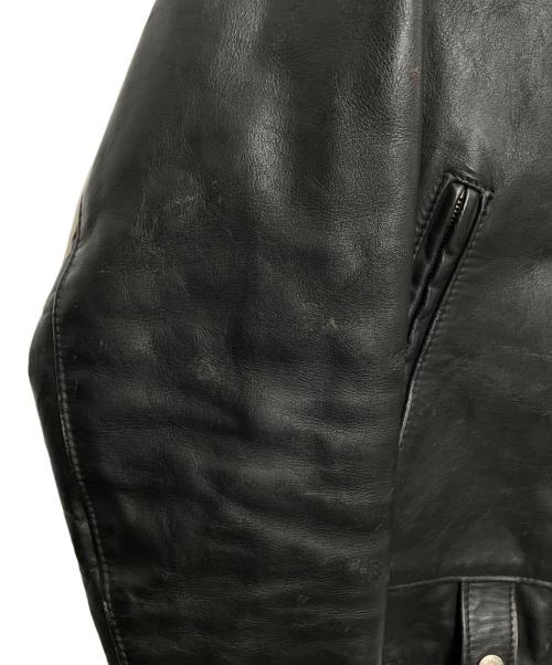 Schott（ショット）Schott (ショット) ライダースジャケット ブラック サイズ:34の古着・服飾アイテム